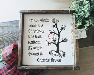 Charlie Brown Quote