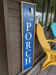 4ft Welcome to our Porch